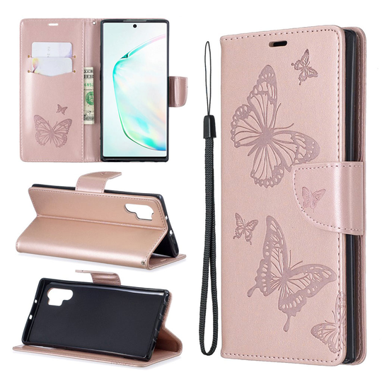 Butterfly Samsung Galaxy Note 10 Pro koetlot - Ruusukulta