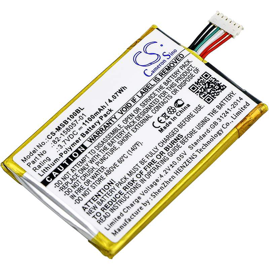 Motorola SB1 SB1B-SE11A0WW SB1-HC akku 1100mAh
