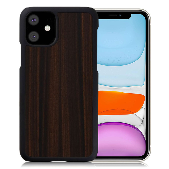 Man&Wood premium case for iPhone 11 - Ebony