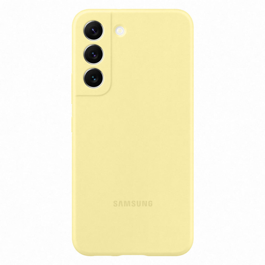 SAMSUNG SILICONE COVER S22 YELLOW