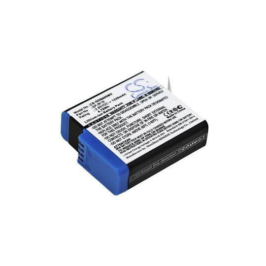 GoPro HD8.01 Hero 5 Black Hero 6 Black akku 1220mAh