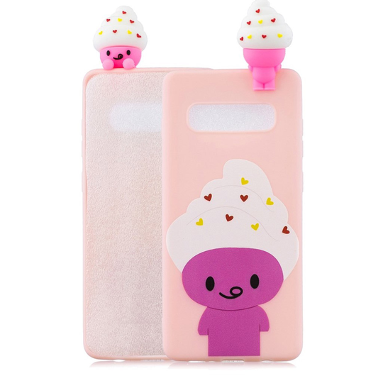 Samsung Galaxy S10 Plus 3D Suloinen nukke kuosi suojakotelo - Sarjis Eläin
