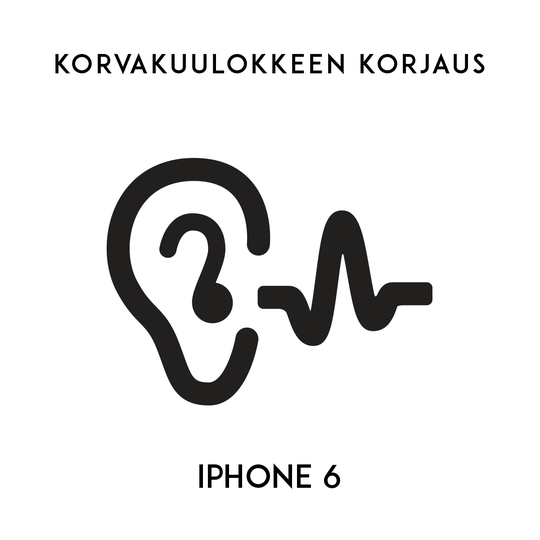 iPhone huolto - Apple iPhone 6 Korvakuulokkeen korjaus