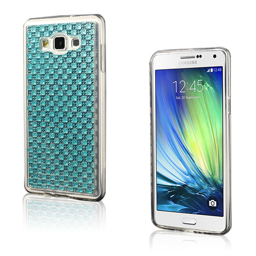 Samsung Galaxy A7 Sm-A700f Aprikoosi Kuvioinen Geeli Kristalli Tpu Kuori - Sininen