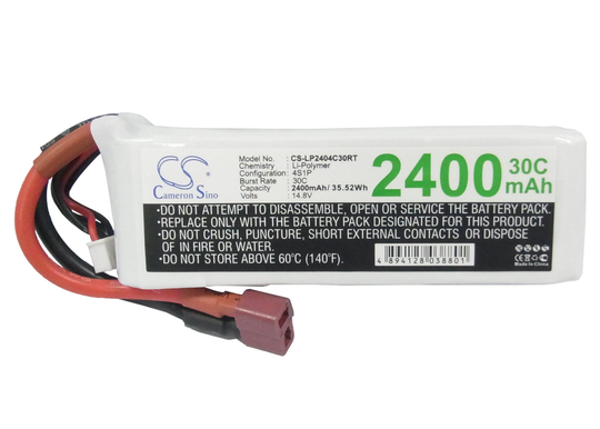 Li-Po akku 2400mAh 14 8V 30C