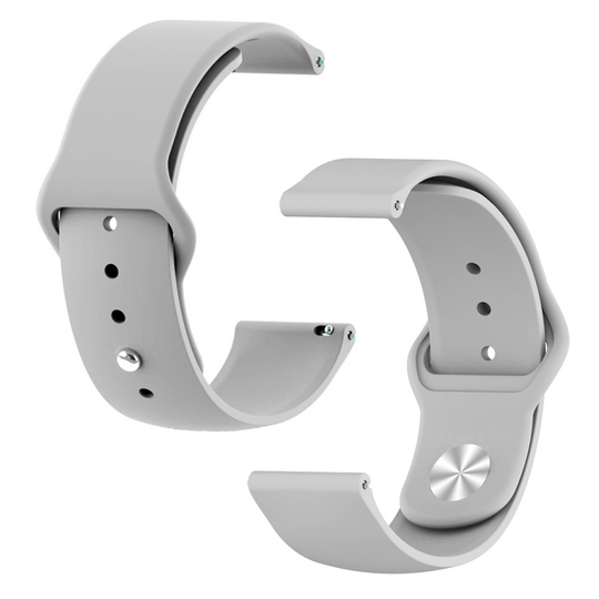 Samsung Galaxy Watch Active flexible silicone watch band - Grey