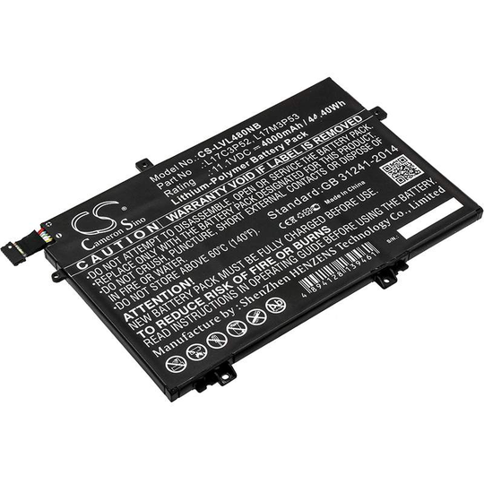 Lenovo 20LS0015UK 20LS0016MH 20LS001WAU akku 4000mAh
