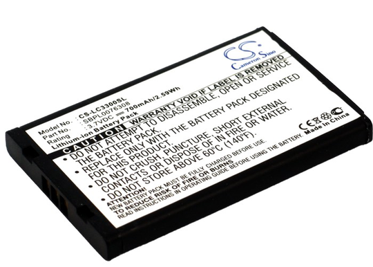 LG C2000 C3300 C3310 C3320 CU320 CG300 CG225 G1600 672 C341i akku 700 mAh