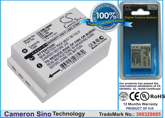 Sanyo DB-L90 DB-L90UA akku - 1100 mAh