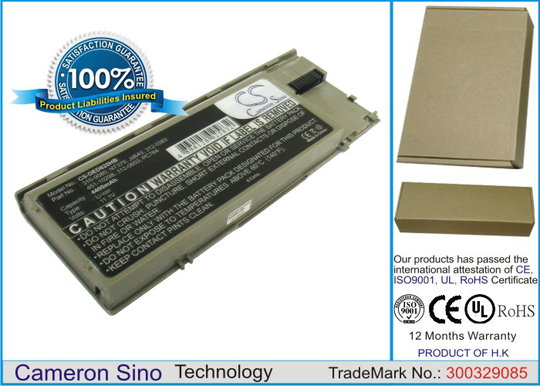 Dell Latitude D620 Latitude D630 Precision M2300 akku 4400 mAh