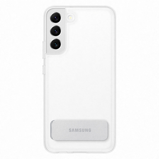 SAMSUNG CLEAR STANDING COVER S22+ TRANSPARENT
