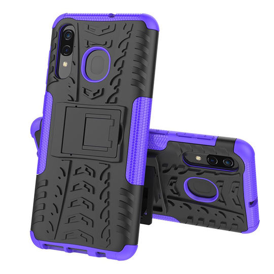 Offroad Samsung Galaxy A30 kuoret - Violette