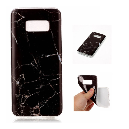 Samsung Galaxy S8 marmorikuvioinen suojakuori - Tyyli D