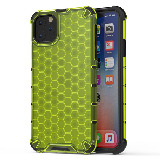 Bofink Honeycomb iPhone 11 Pro Max kuoret - Vihreä
