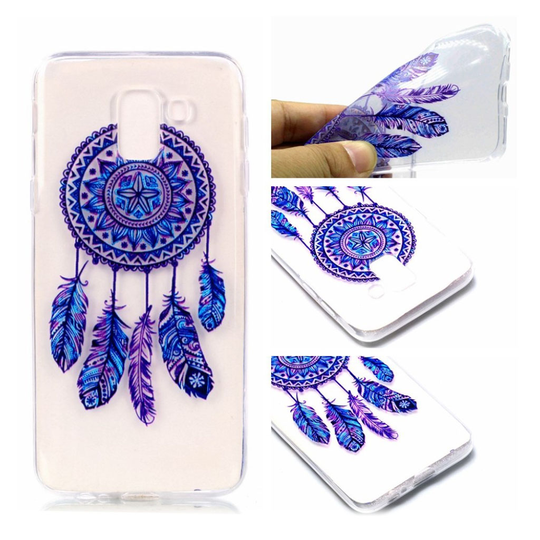 Samsung Galaxy J6 Pehmeä Ja Joustava Kuvallinen TPU mUovi Takasuoja Kuori - Unensieppaaja