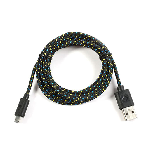 Universaali 2m Micro Usb Kaapeli Älypuhelimille - Musta