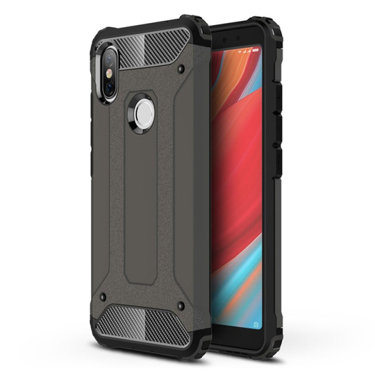 Xiaomi Redmi S2 Karu Pintainen Hybriidi Muovinen Takasuoja Kuori - Pronssi