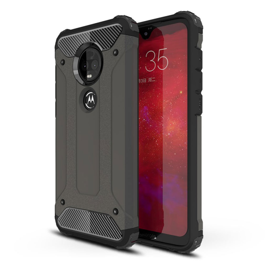 Armour Guard Motorola Moto G7 Plus kuoret - Kahvi