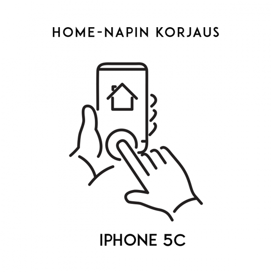 iPhone huolto - Apple iPhone 5C Home napin korjaus