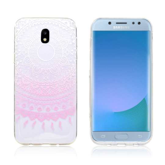 Samsung Galaxy J5 (2017) kuvioitu suojakuori - Pinkki kuvio