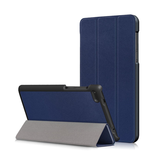 Lenovo Tab 7 Essential moderni nahkakotelo - Tummansininen
