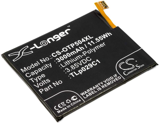 Alcatel 5049S 5049W 5049Z akku 3000mAh