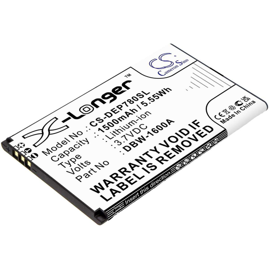 Doro 7010 / 7011 / 7781 / Secure 780x - DBW-1600A akku 1500mAh