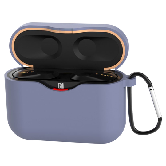 Sony WF-1000XM3 durable silicone case - Baby Blue