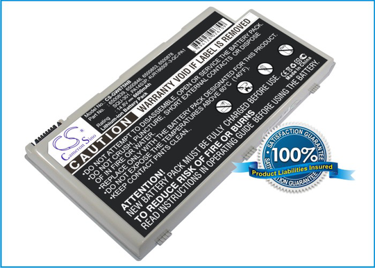 Gateway M675 akku 6600 mAh - Harmaa