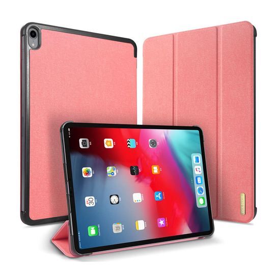 iPad Pro 11 inch (2018) DUXDUCIS kestävä hybriidi materiaali suojakotelo tabletille - Pinkki