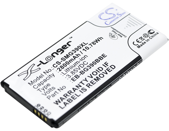 Samsung Galaxy Xcover 4 SM-G390 akku NFC tuella 2800 mAh