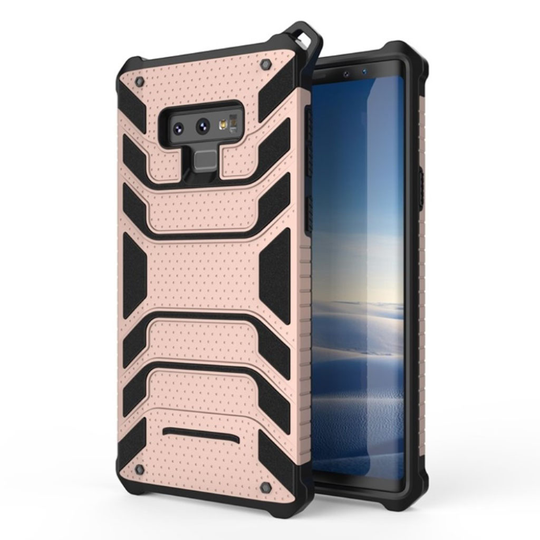 Samsung Galaxy Note9 ANGIBABE Spider Sarja Hämähäkki Hybriidi Muovinen Takasuoja Kuori - Ruusu Kulta