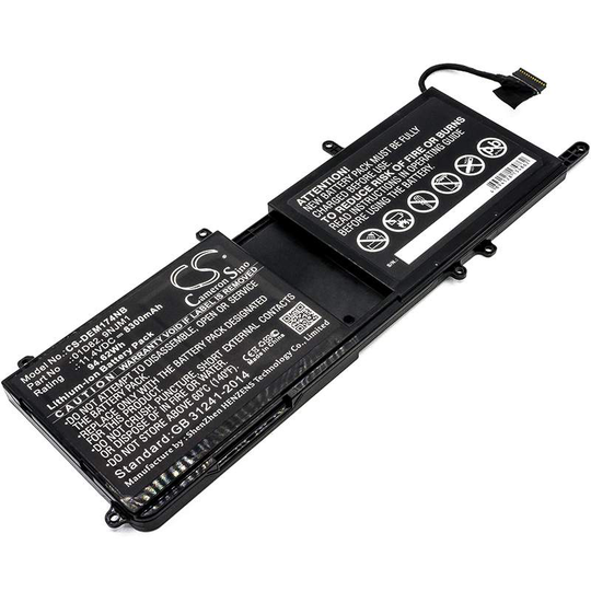 DELL Alienware 15 R3 Alienware 17 R4 ALW17C-D1748 akku 8300mAh