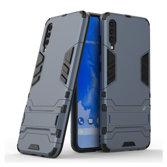 Samsung Galaxy A70 cool guard hybrid case - Dark Blue