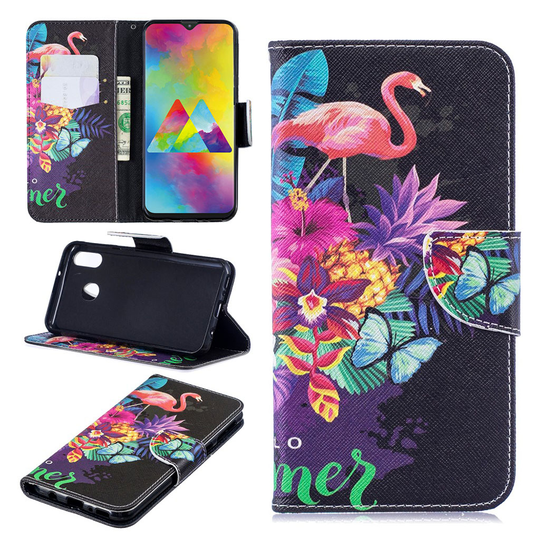 Wonderland Samsung Galaxy M20 kotelot - Kurki ja Kukat