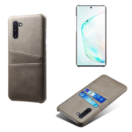 Dual Card Samsung Galaxy Note 10 kuoret - Harmaa