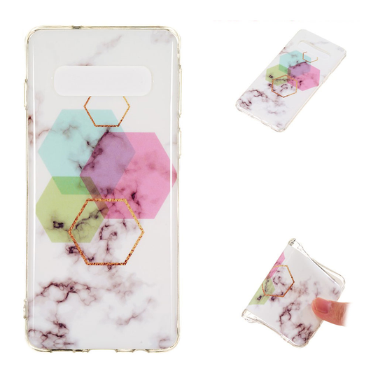Samsung Galaxy marmori kuosi suojakotelo - Malli V