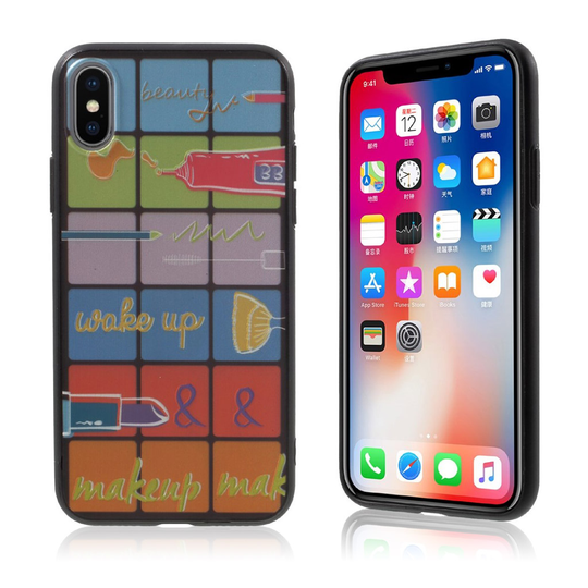 iPhone X uniikki suojakuori - Kosmetiikka