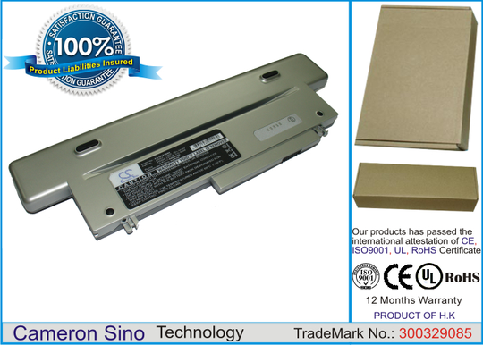 Dell Inspiron 300M Latitude X300 akku 4300 mAh