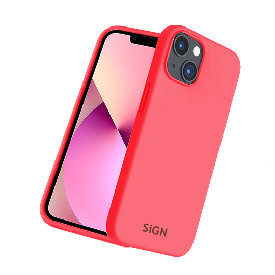 Liquid Silicone Case For IPhone 14 Plus - Watermelon Red