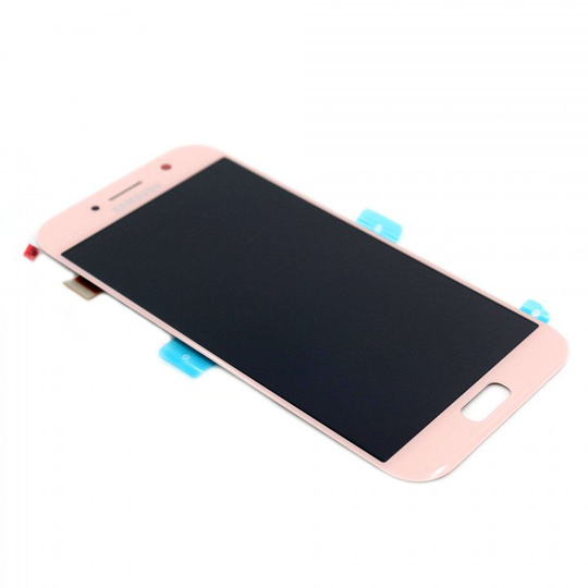 Samsung Galaxy A5 2017 (A520F) Näyttö ja kosketuspaneeli - Pinkki (Alkuperäinen)