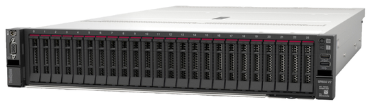 LENOVO SR650 V2 XEON SILVER 4310 12C (2.1GHZ), 1X32GB 2RX8 RDIMM, RAID 940-8I, 1X750W