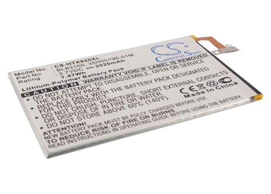 HTC ADR6435 butterfly Butterfly J akku 2020 mAh