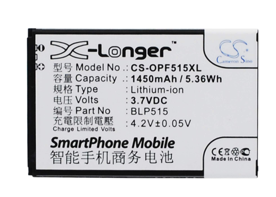 OPPO F15 R801 T15 akku 1450mAh