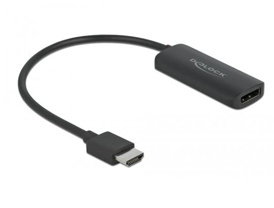 This Adapter By Delock Enables The Connection Of A DisplayPort Monitor To A Free HDMI Interface Of A