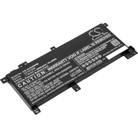Asus X456 X456UA X456UF akku 4800mAh