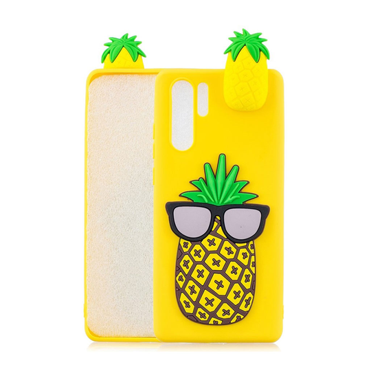 Huawei P30 Pro 3D kuvio pehmeä suojakotelo - Ananas