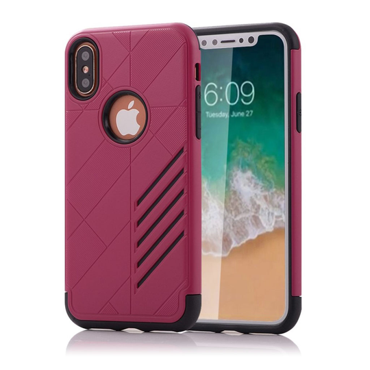 iPhone X design suojakuori - Rose