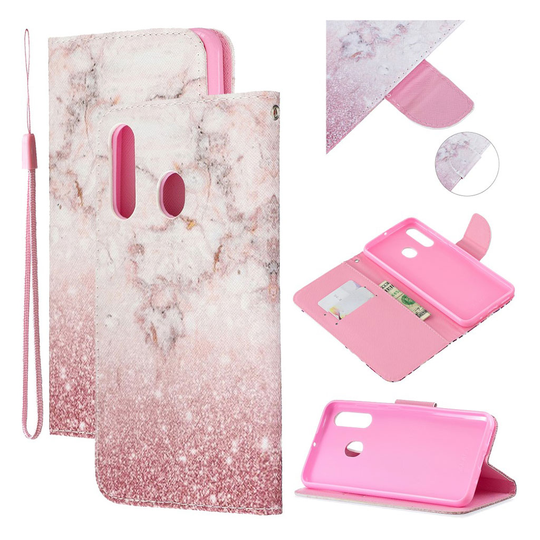 Wonderland Samsung Galaxy A60 kotelot - Värjätty Kuvio