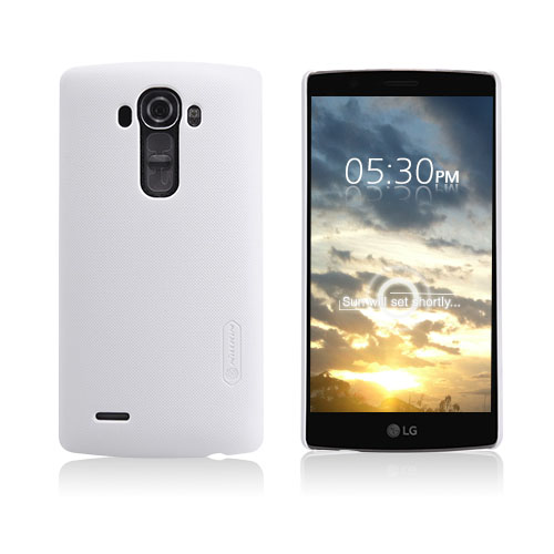 Nillkin Lg G4 Stylus Kova Kuori Näytön Suojakalvolla - Valkoinen